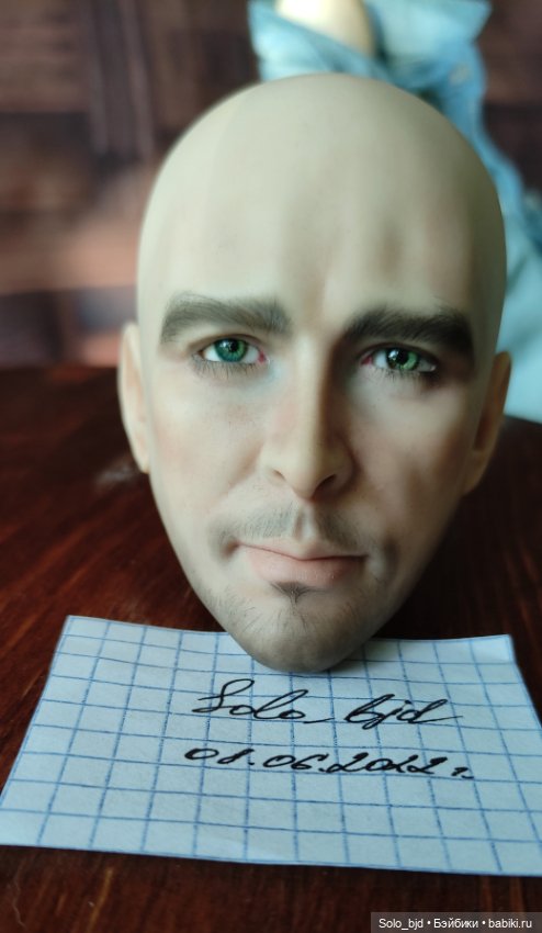 СД голова, молд Ли — Части кукол BJD (фото 2)