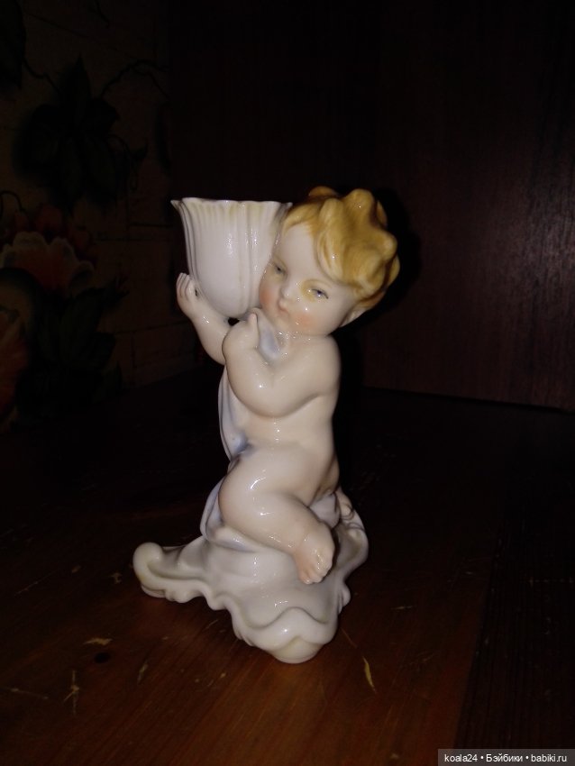 Статуэтка, подсвечник. Малыш, Германия (фото 3)