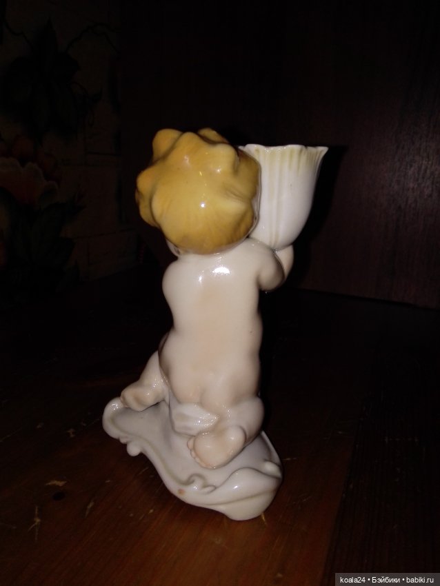 Статуэтка, подсвечник. Малыш, Германия (фото 5)