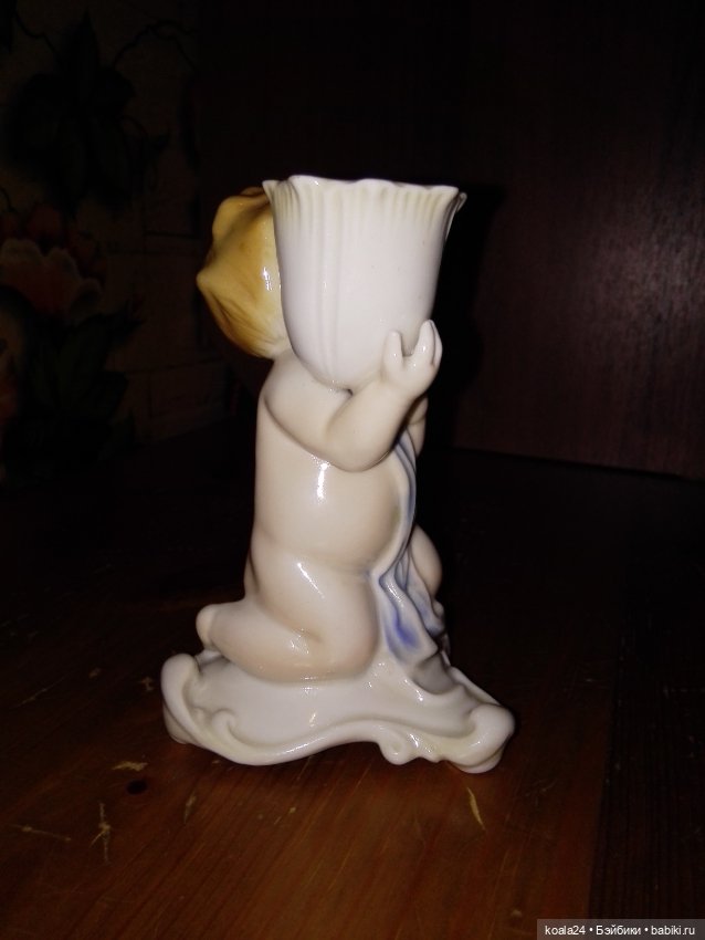 Статуэтка, подсвечник. Малыш, Германия (фото 6)