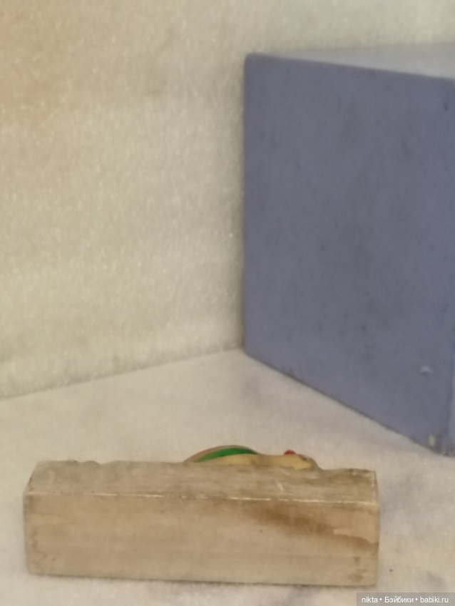 Игрушка СССР * Дерево * Птичка механическая * Клюет * (фото 7)