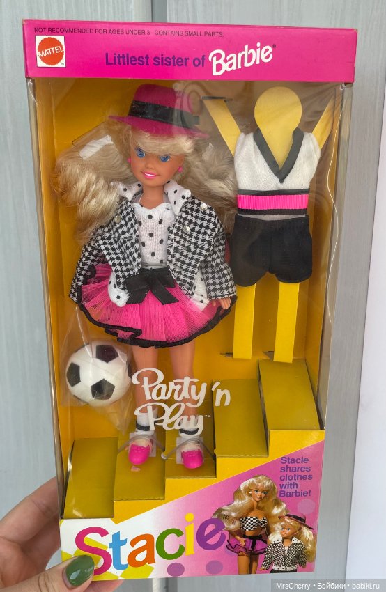 Party ‘n’ play Stacie / Стейси , сестричка Барби (фото 2)