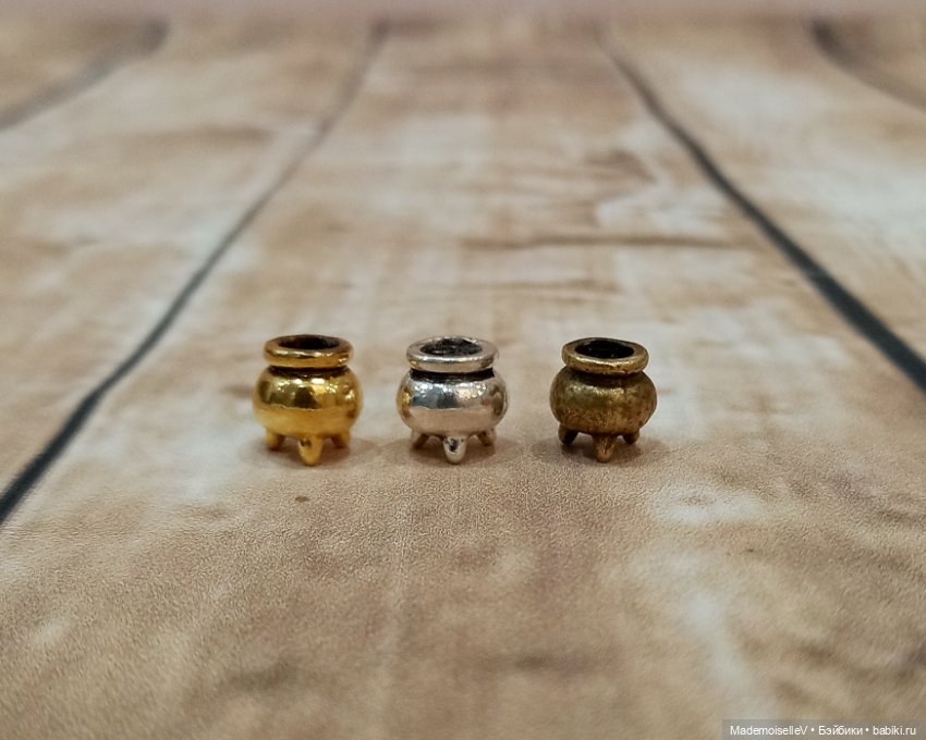 Микро котелки — Миниатюра для кукол (фото 2)