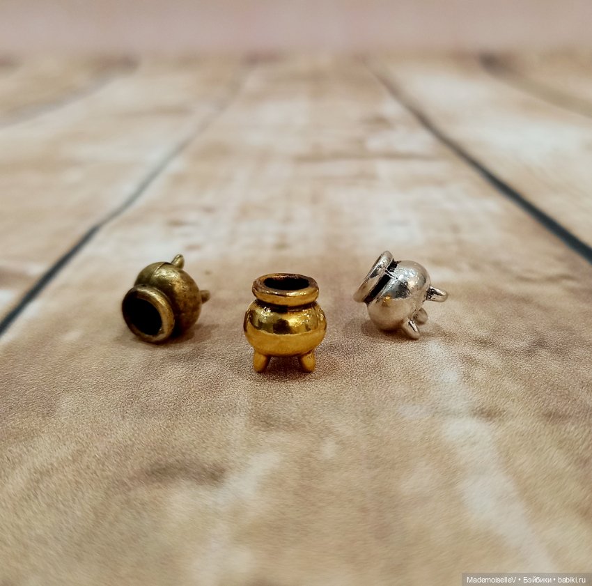 Микро котелки — Миниатюра для кукол