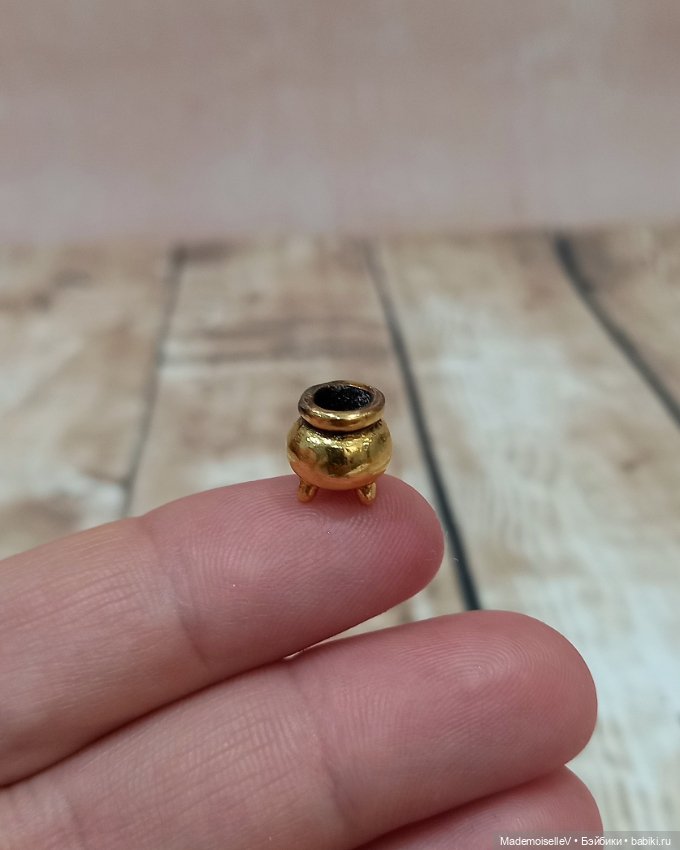 Микро котелки — Миниатюра для кукол (фото 4)