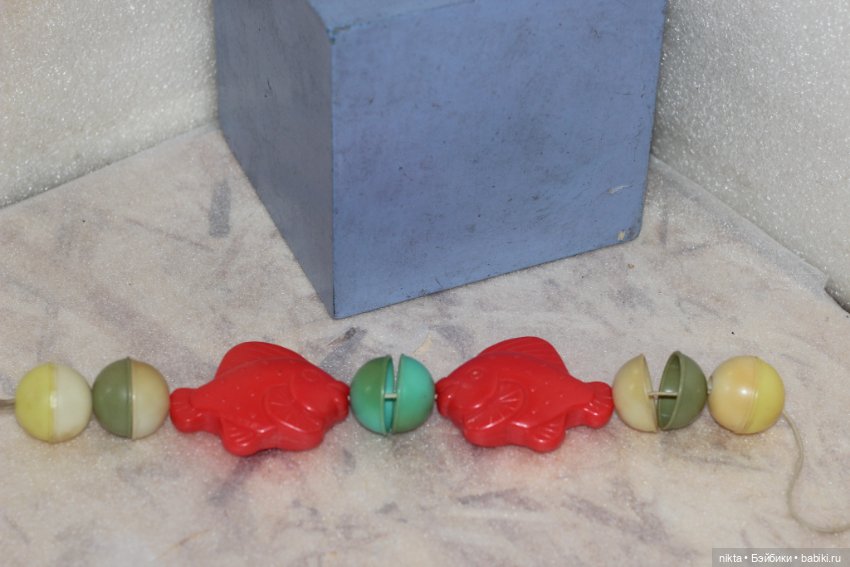 Игрушка СССР * Погремушка * Растяжка на коляску