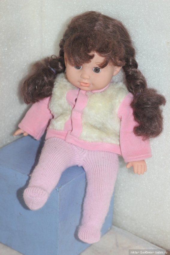 Куколка виниловая, с мягким телом (фото 5)