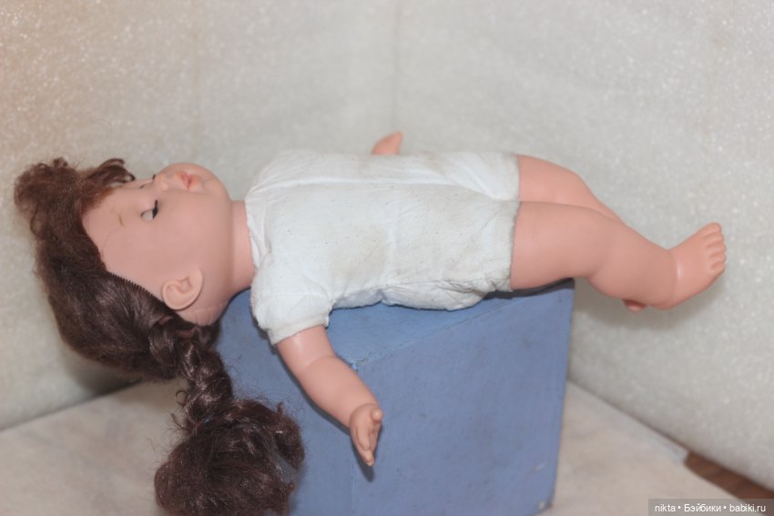 Куколка виниловая, с мягким телом (фото 9)
