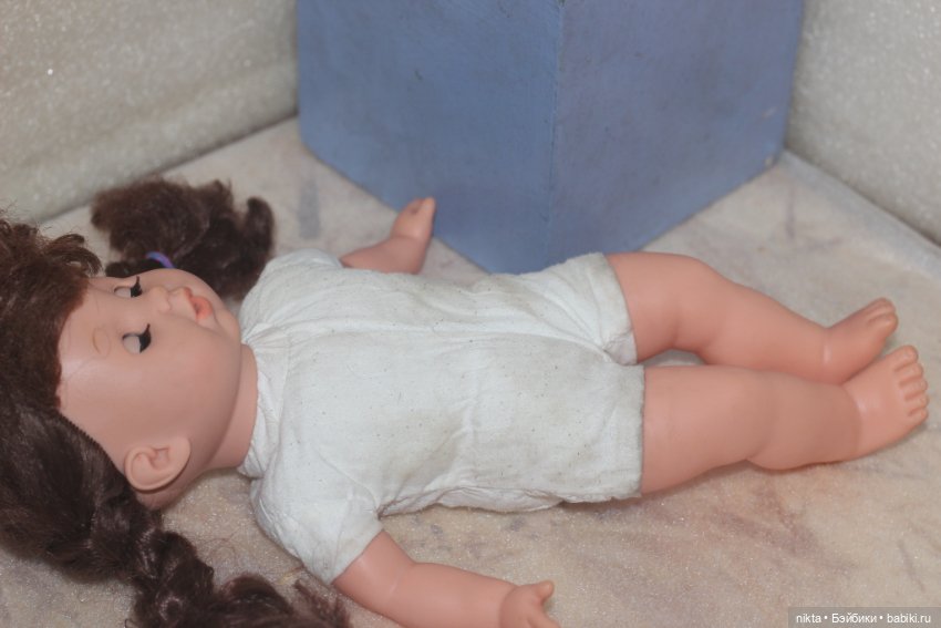 Куколка виниловая, с мягким телом (фото 7)