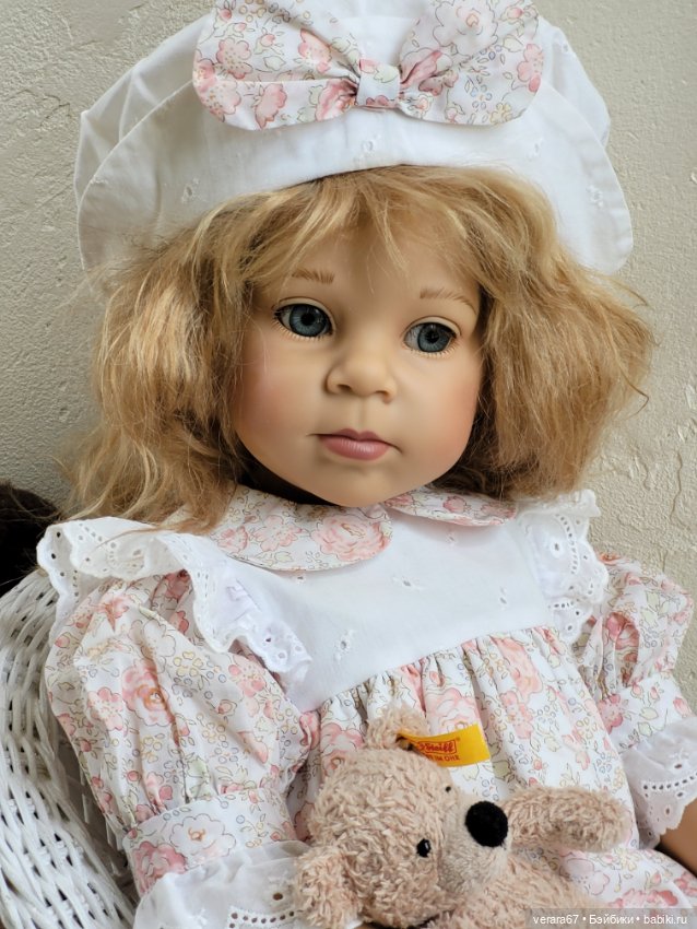 Очаровательная редкая малышка Янина (Janina) в розовом от Elisabeth Lindner (GOTZ) (фото 3)