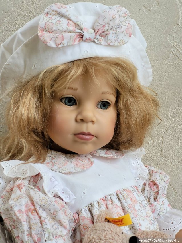 Очаровательная редкая малышка Янина (Janina) в розовом от Elisabeth Lindner (GOTZ)