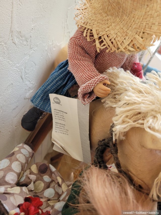 Шикарный сет TROLLWALD-TRUDI, LIESL и конь WILLI от Susi Eimer, Gotz. Очень редкий (фото 3)