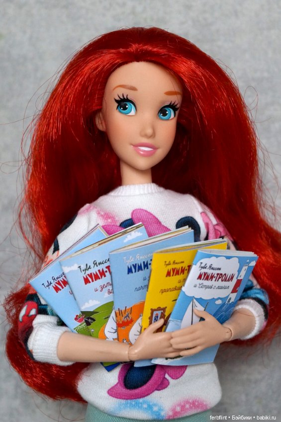 Набор книг о Муми-Троллях (в масштабе 1:6) (фото 5)