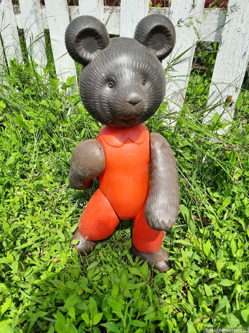 Медведь завода «Малыш» — Винтажные куклы и игрушки детства (фото 10)