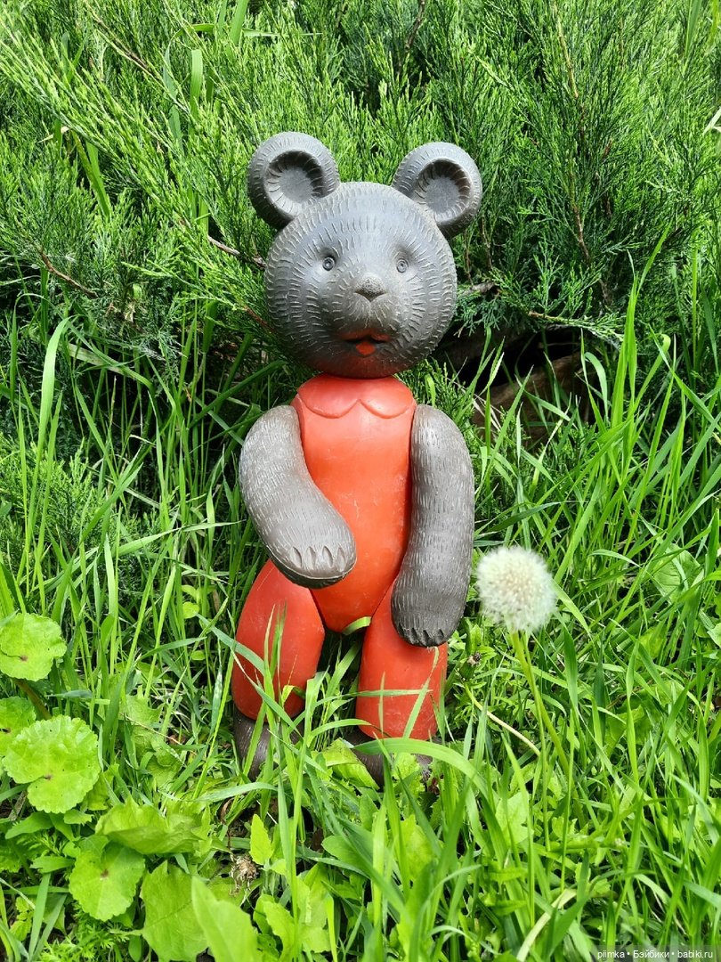 Медведь завода «Малыш» — Винтажные куклы и игрушки детства (фото 5)