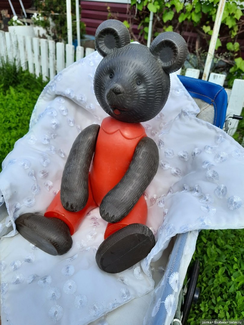 Медведь завода «Малыш» — Винтажные куклы и игрушки детства