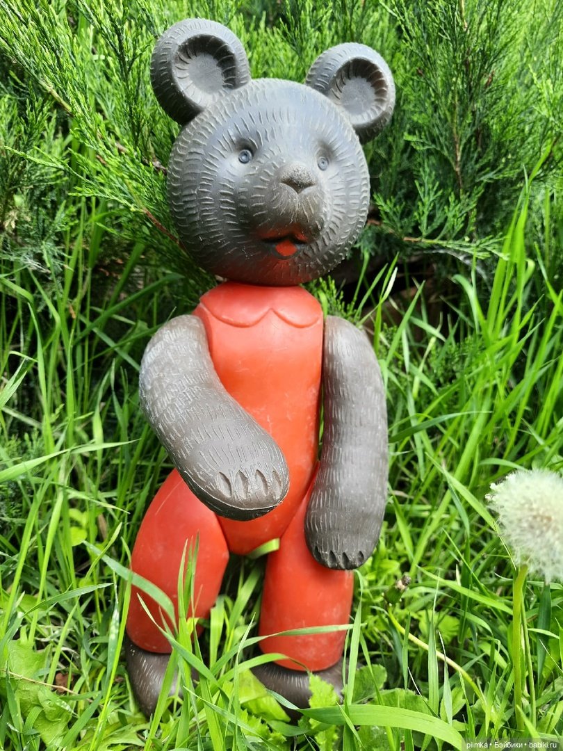 Медведь завода «Малыш» — Винтажные куклы и игрушки детства (фото 4)