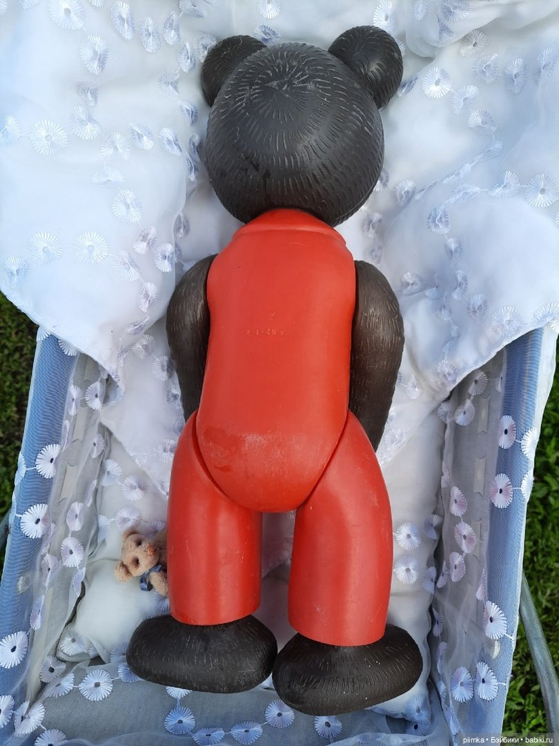 Медведь завода «Малыш» — Винтажные куклы и игрушки детства (фото 7)