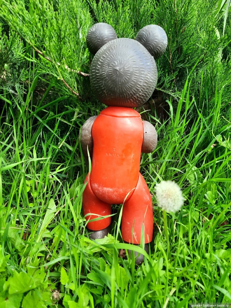 Медведь завода «Малыш» — Винтажные куклы и игрушки детства (фото 6)