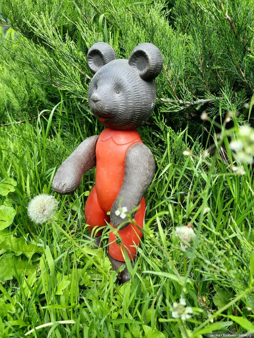 Медведь завода «Малыш» — Винтажные куклы и игрушки детства (фото 8)