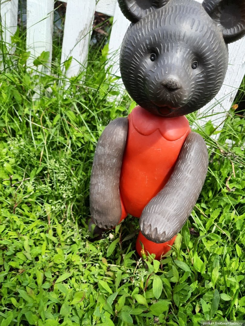 Медведь завода «Малыш» — Винтажные куклы и игрушки детства (фото 3)