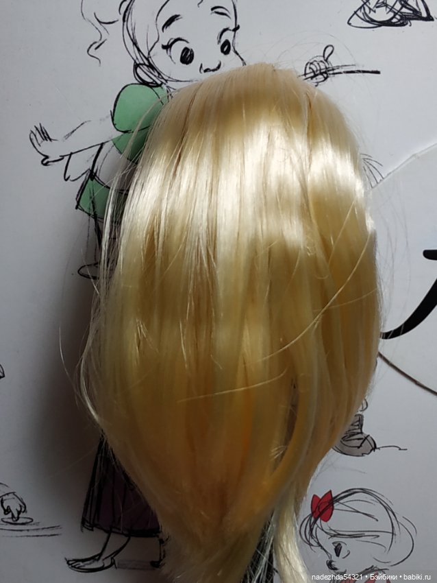 Голова Барби йоги блондинки 2018 год "Безграничные движения" (серо-розовый топ) (фото 8)