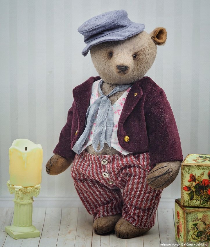 Мишка тедди Милорд — Авторские игрушки (фото 4)