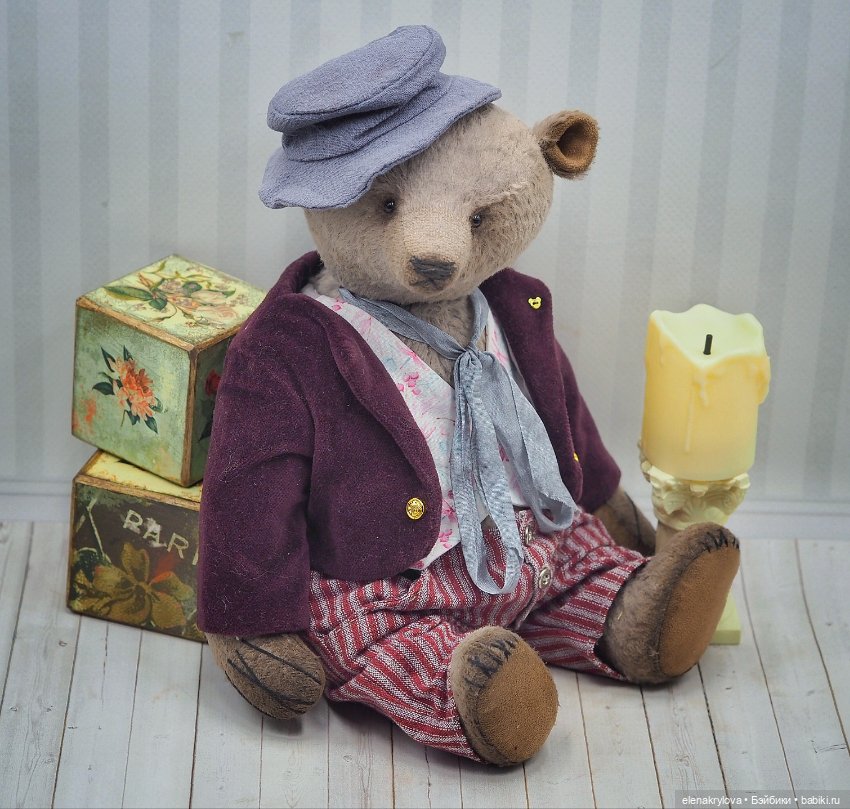 Мишка тедди Милорд — Авторские игрушки (фото 5)