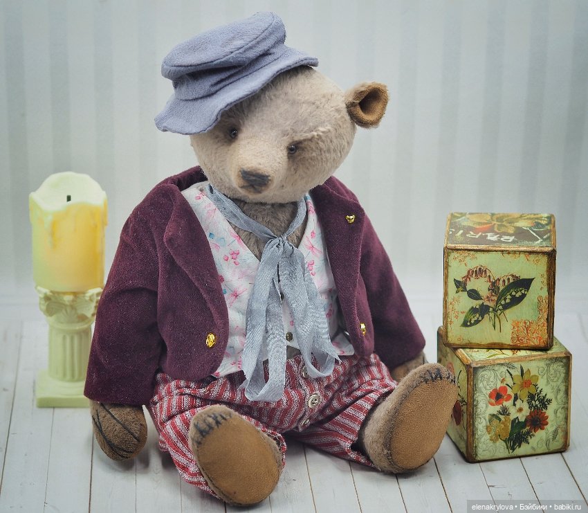 Мишка тедди Милорд — Авторские игрушки (фото 3)