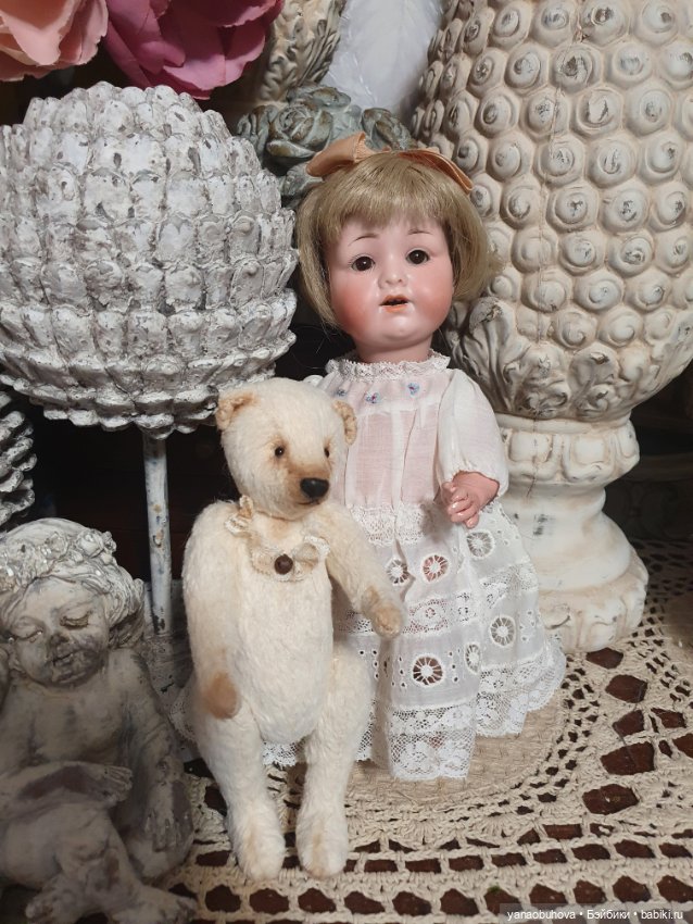 Антикварная малышка Арманд Марсель 990, 22 см (фото 9)