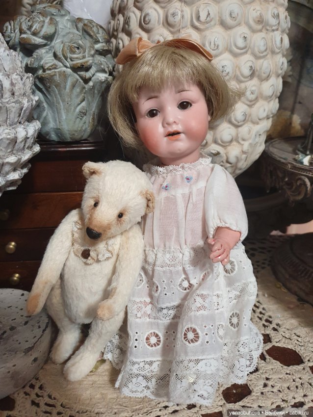 Антикварная малышка Арманд Марсель 990, 22 см (фото 10)