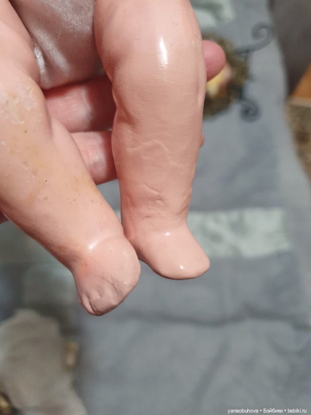 Антикварная малышка Арманд Марсель 990, 22 см