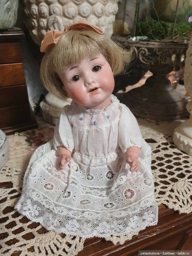 Антикварная малышка Арманд Марсель 990, 22 см