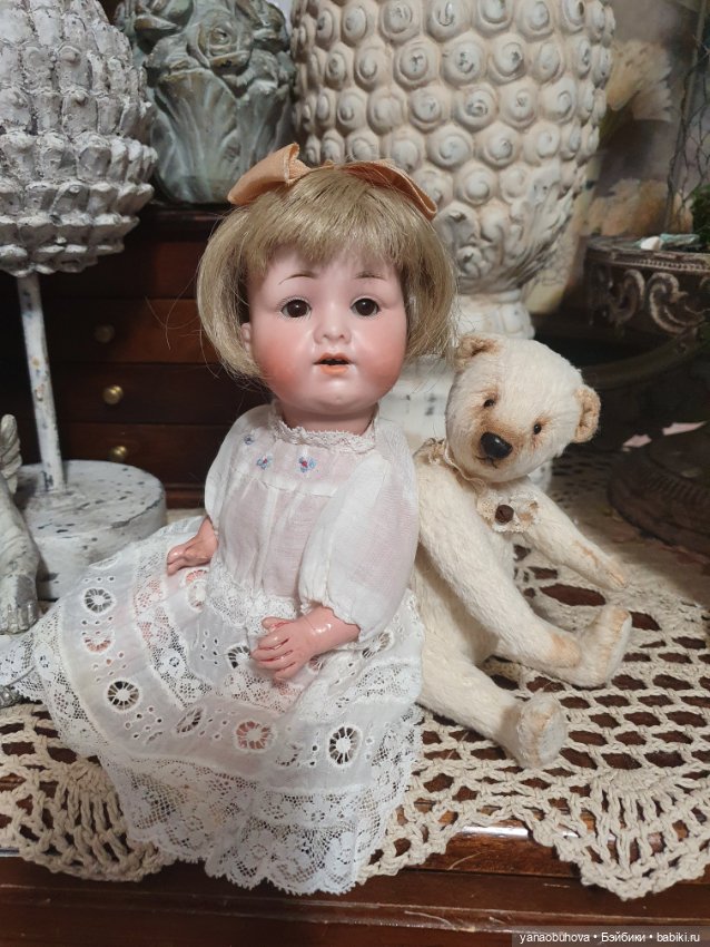 Антикварная малышка Арманд Марсель 990, 22 см (фото 5)