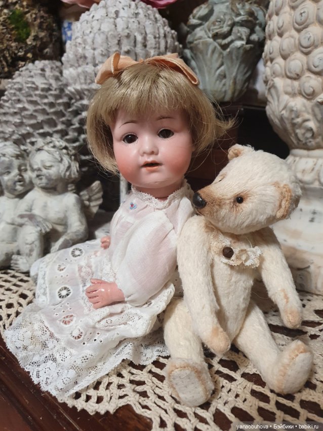 Антикварная малышка Арманд Марсель 990, 22 см (фото 8)
