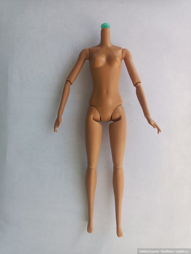 Шарнирное тело Барби Barbie оттенка йоги пучка (2)