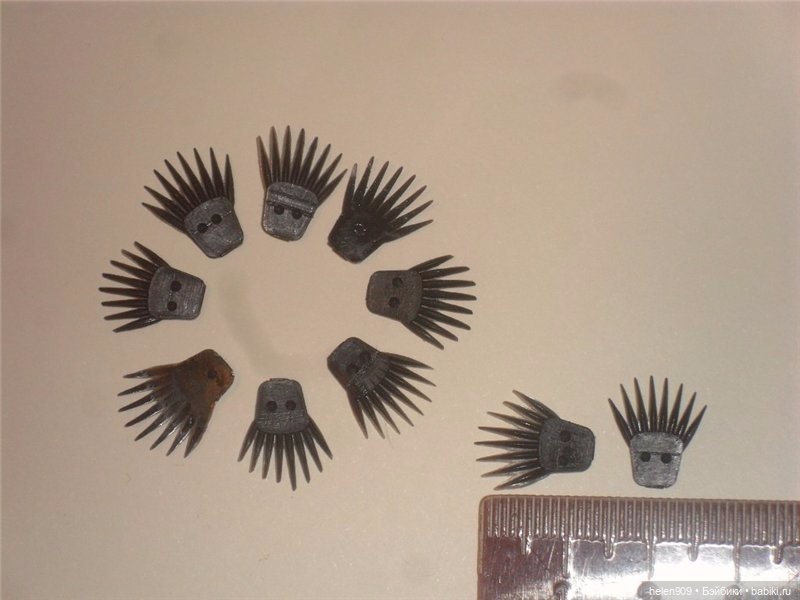 Обувь пластик. Три размера, подходят для ивановская опилочная. Ресницы (фото 5)