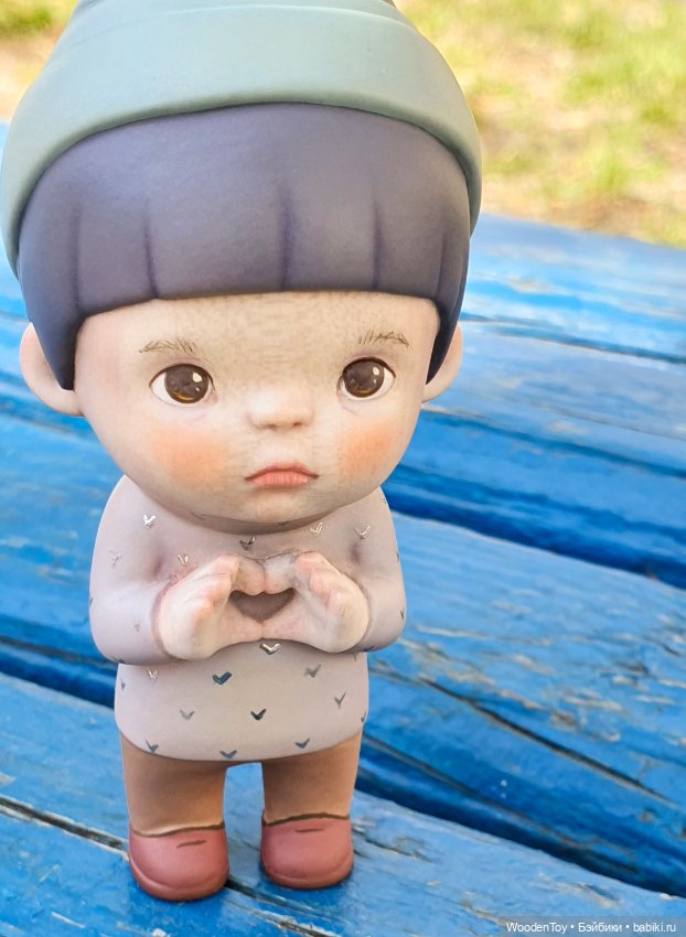 Деревянная кукла, мальчик Ю (фото 3)