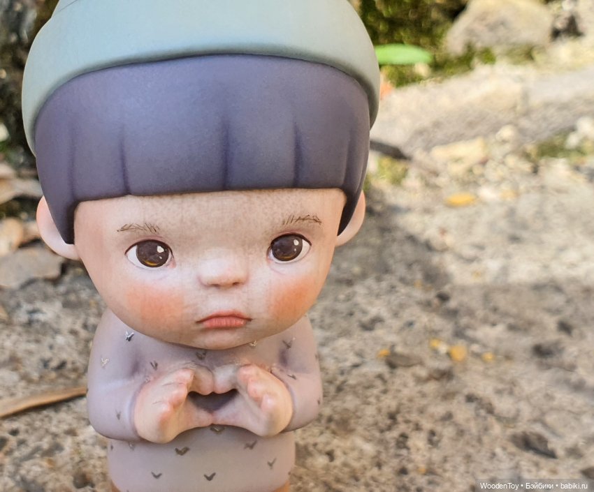 Деревянная кукла, мальчик Ю (фото 6)