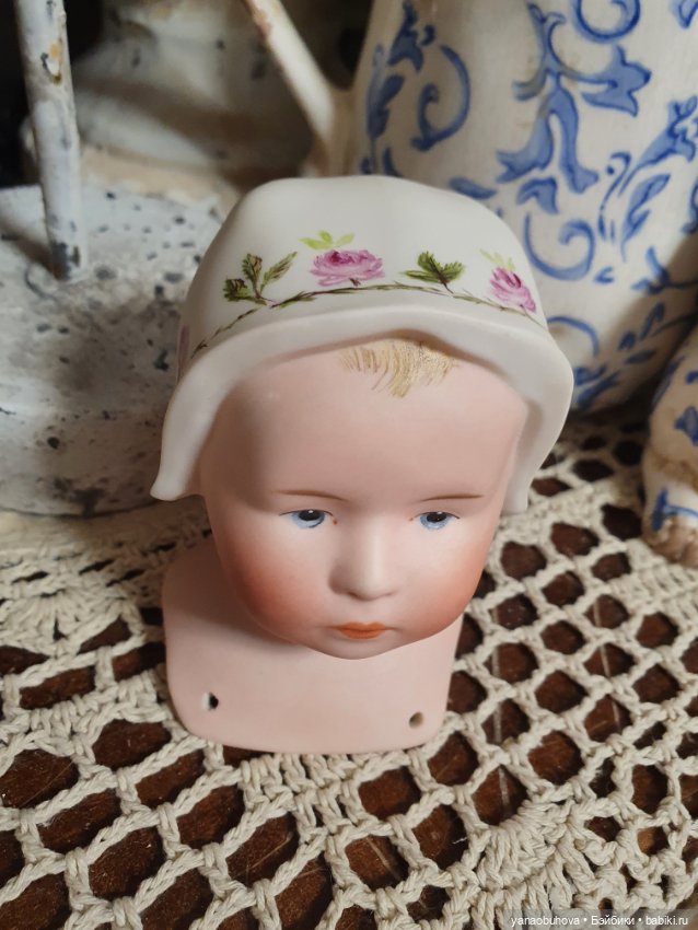 Винтажная репродукция антикварной куклы Хойбах (фото 10)