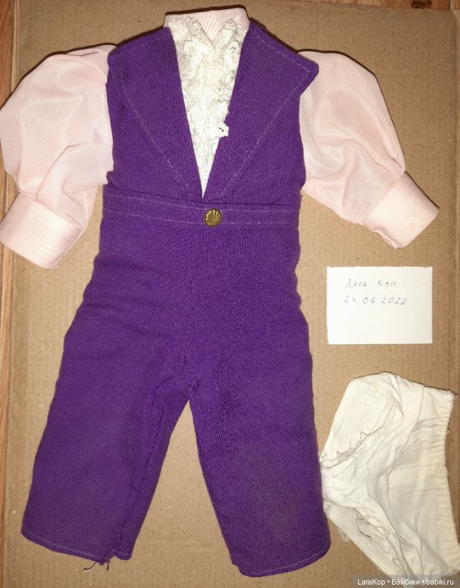 Кукла мальчик "Маленький принц" Сережа на реставрацию (фото 3)