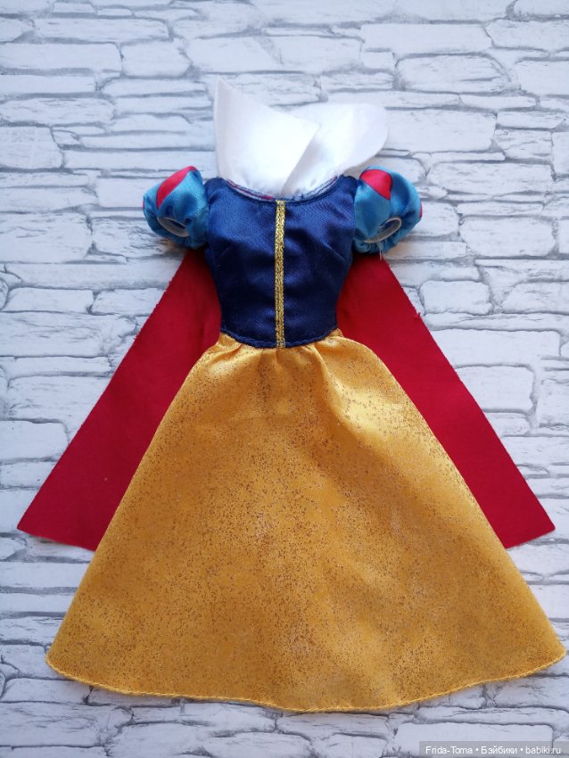Платье белоснежки Дисней — Одежда для кукол