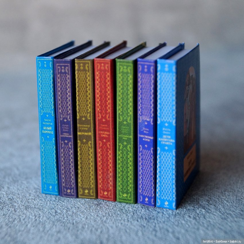 Книги "Классика" в масштабе 1:6 (фото 3)