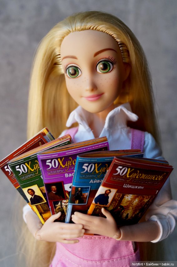 Набор журналов "50 художников" в масштабе 1:6 (фото 5)