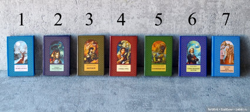 Книги "Классика" в масштабе 1:6 (фото 2)