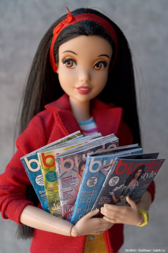 Набор журналов "Burda" №2 в масштабе 1:6 (фото 4)