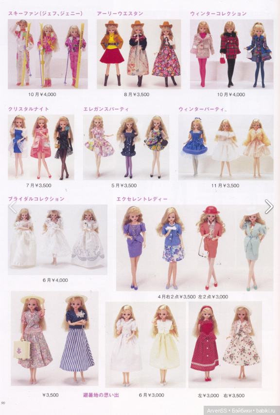 Винтажная Дженни Sky Wear Winter Olimpics (1993) компании Такара (фото 6)