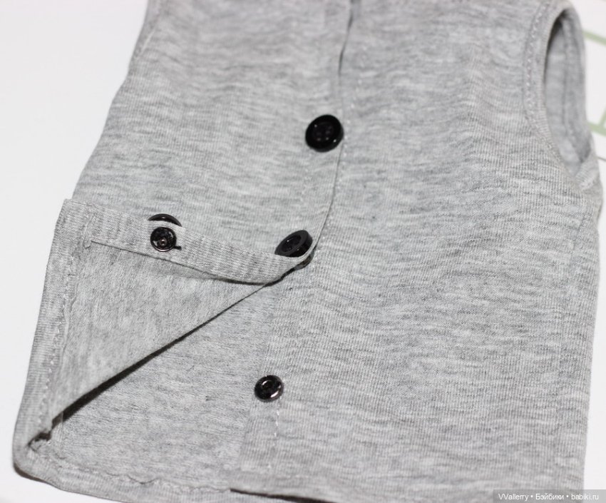 Безрукавка с капюшоном для бжд формата 1/4 (фото 2)