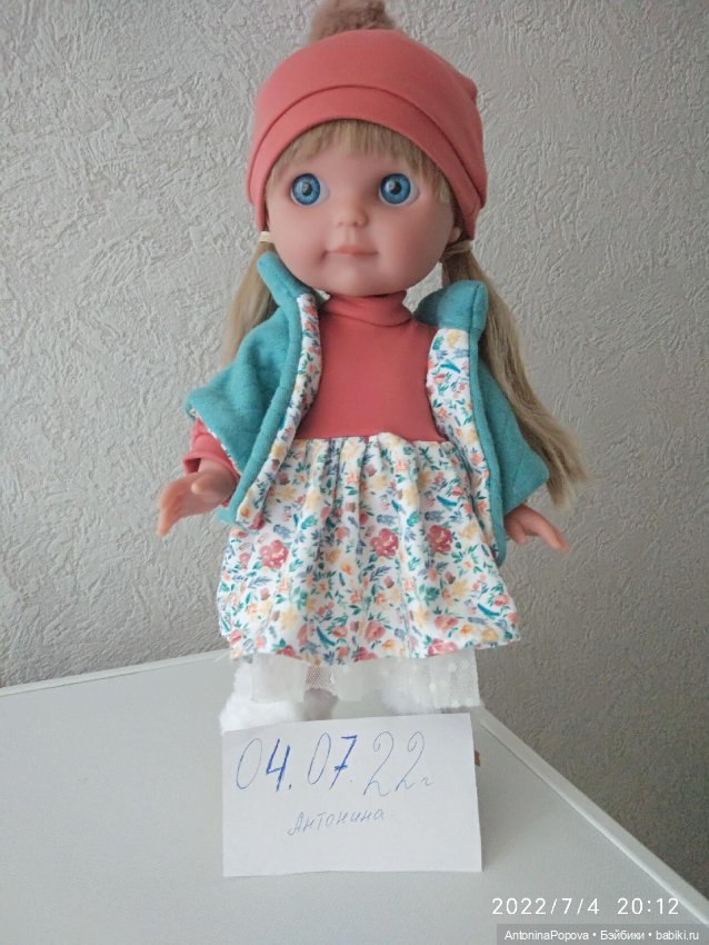 Куколка Chloe !От фабрики BERENGUER. Испания (фото 5)