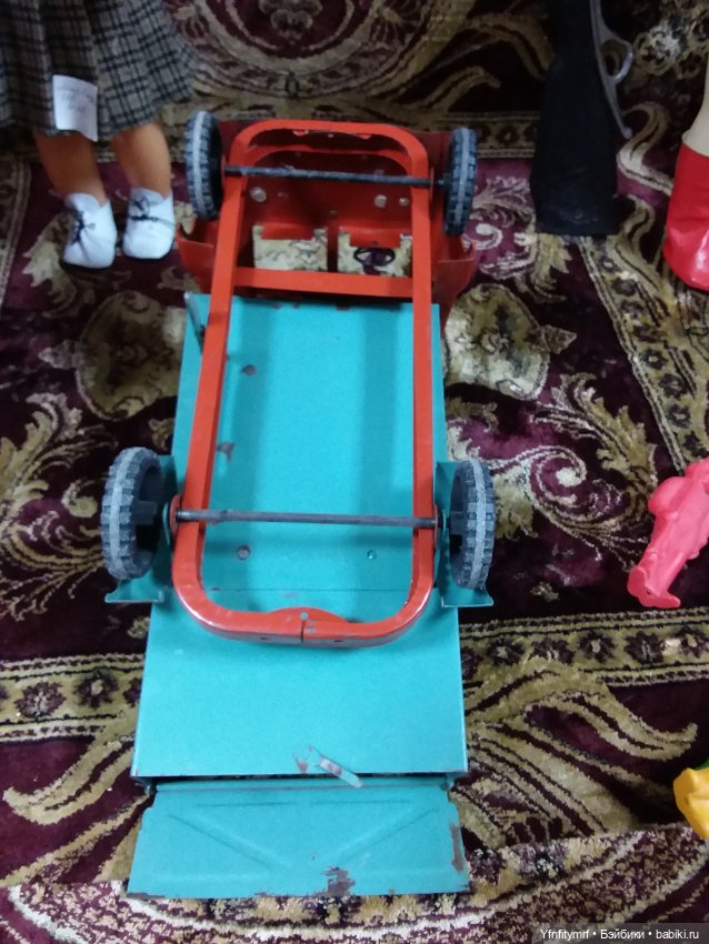 Машина ЛТЗ — Винтажные куклы и игрушки детства (фото 3)